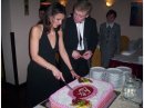 Cake with Copmany Logo