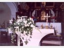 Flower Decoration in Church in Ricany