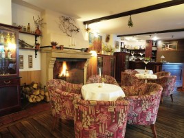 Restaurant with Fireplace