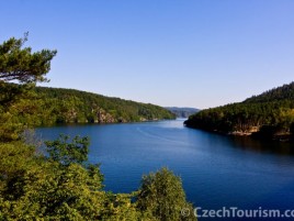 Slapy dam - recreation area