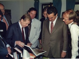 Václav Havel and Karel Schwarzenberg